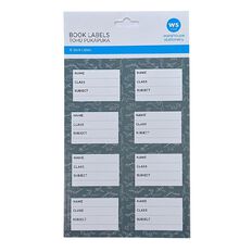 WS Book Label 16 Pack Dino