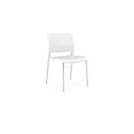 Knights Game Chrome Chair White