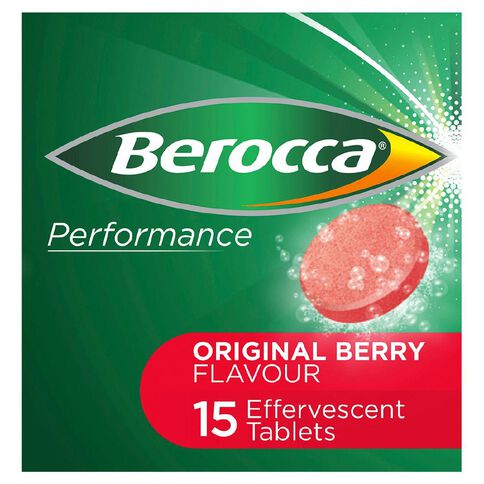 Berocca Performance Effervescent Tablets Original Flavour 15s