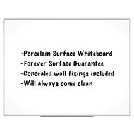 Boyd Visuals Porcelain Whiteboard 900 x 1200mm