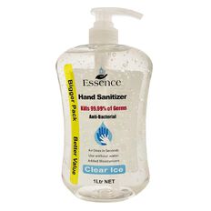 Essence Hand Sanitiser Clear Ice 1L