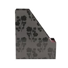 Uniti Stationery Urban Noir Magazine Holder Black
