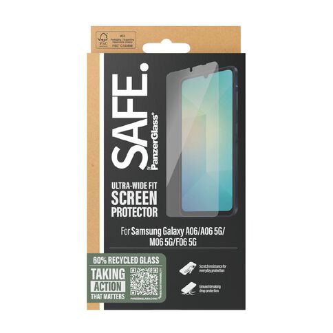 PanzerGlass SAFE Screen by Panzer Protector For Samsung Galaxy A07 PanzerGlass SAFE Screen by Panzer Protector For Samsung Galaxy A07