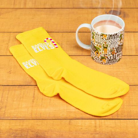 Paladone Elf Mug and Socks Set