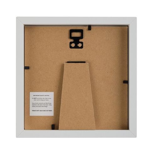 Living & Co Premium Photo Frame 5in x 5in White