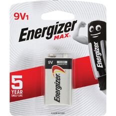 Energizer Max Battery 9 Volt