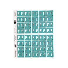 Filecorp Coloured Labels F Green Mid