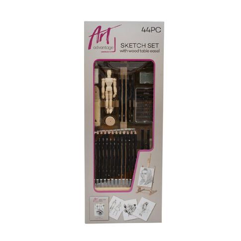 Jasart Art Advantage Sketch Set 44 Pieces