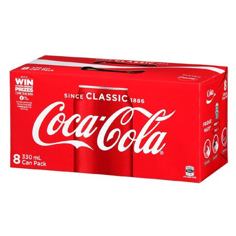 Coca Cola 330ml 8 Pack