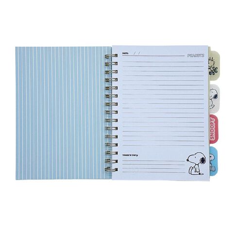Peanuts A5 Spiral Notebook