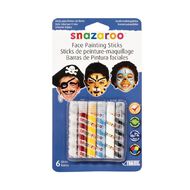 Snazaroo Face Painting Sticks 6 Pack Assorted