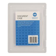 WS Document Carry Case Clear A4