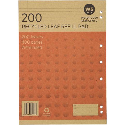 WS Recycle 200 Leaf Refill
