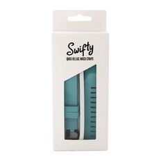 Swifty Replacement Strap For Fitbit Charge 3 & 4 Teal Small