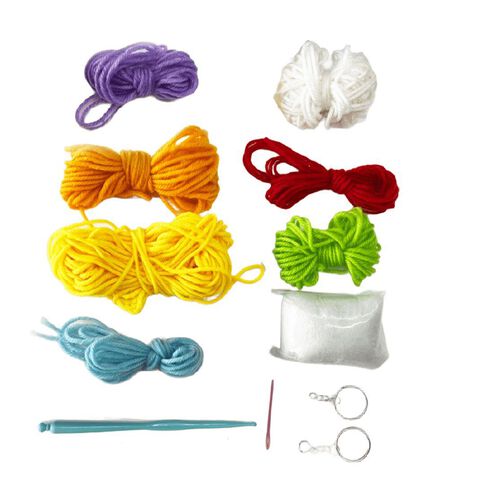 Uniti Craft Adults Crochet Kit Key Ring Sunshine