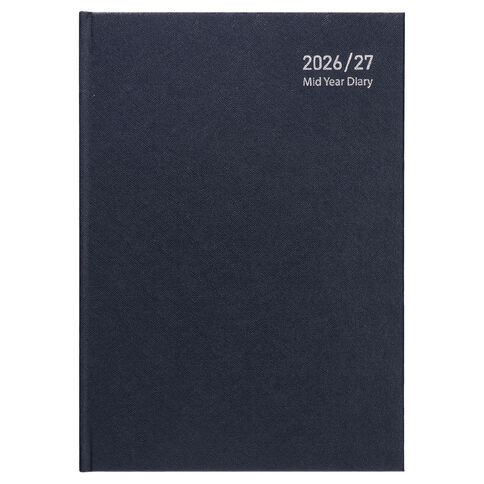 WS Mid Year Diary Navy Date To Page A4 26-27