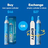 Sodastream Spare Cylinder 60 Litre