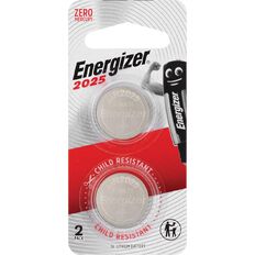 Energizer Lithium Coin Batteries ECR2025BP2 2 Pack