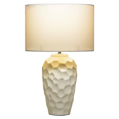 Living & Co Ceramic Textured Lamp
