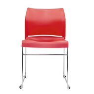 Buro Seating Envy Stacker Chair Red