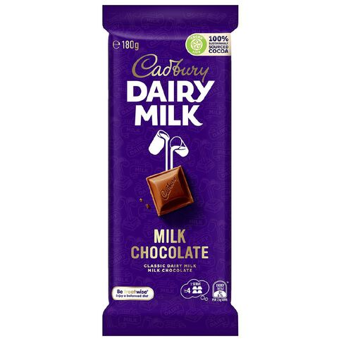 Cadbury Dairy Milk 180g