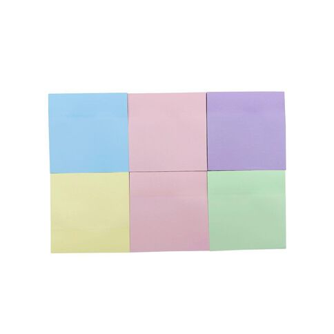 WS Sticky Notes 76mm x 76mm Multi-Coloured 12 Pack