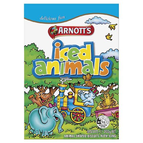 Arnott's Iced Animals 200g