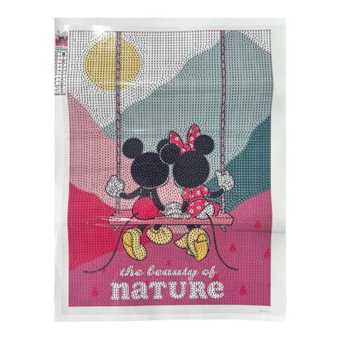 Mickey Mouse Adult Gem Art- Beauty Of Nature
