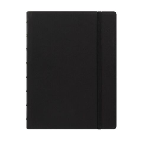 Filofax Refillable Notebook Black A5