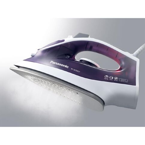 Panasonic Titanium Soleplate Steam Iron 1800W NI-M300TVSJ