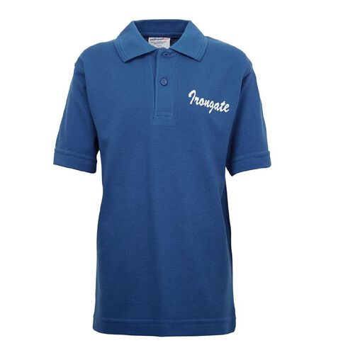 Schooltex Irongate Short Sleeve Polo with Screenprint