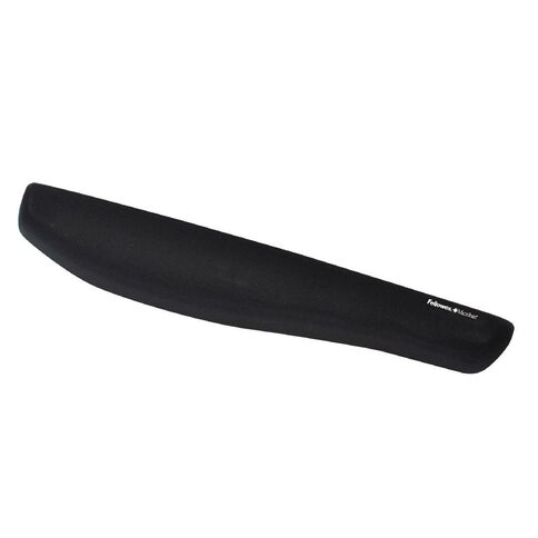 Fellowes Plush Touch Wrist Rest Black