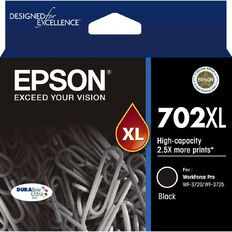 Epson Ink 702XL Black (1100 Pages)