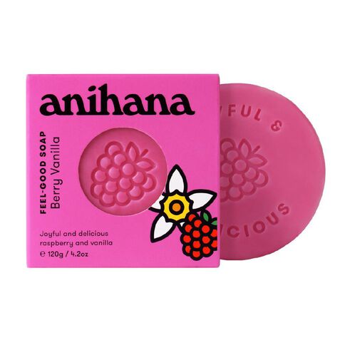 Anihana Feel Good Soap Berry Vanilla 120g