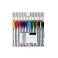 Staedtler Triplus Fineliner Pen 20 Pack Multi-Coloured