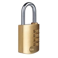 Yale Brass Combination Padlock 40mm