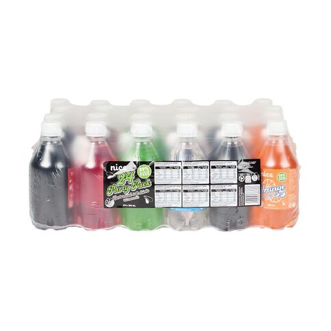 Nice Mixed Tray 99% Sugar Free Soft Drink 24 x 350ml
