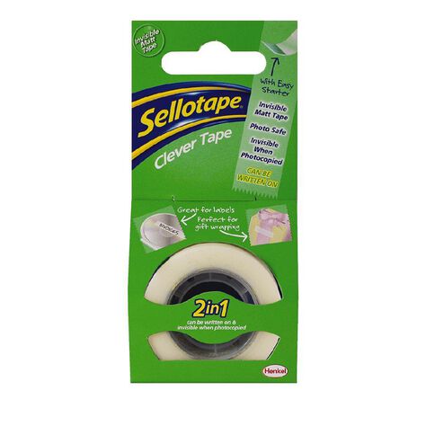 Sellotape Clever Tape 18mm x 25m Boxed