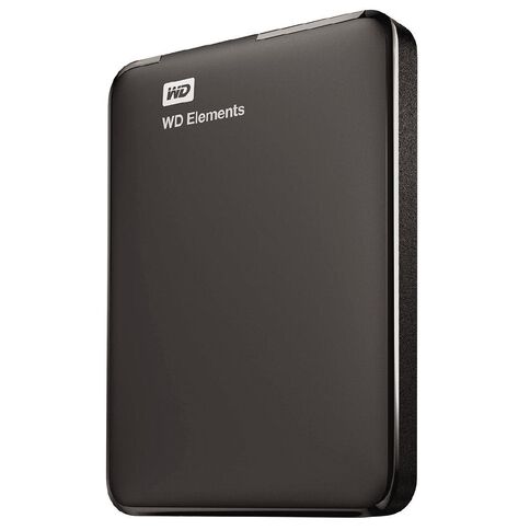 WD Elements Portable HDD 5TB Worldwide Black