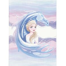 Frozen Disney Scrapbook Elsa Purple Light A3