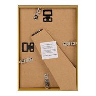 Living & Co Platinum Metal Photo Frame Gold 5in x 7in