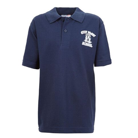 Schooltex Greymouth Main School Short Sleeve Polo with Transfer
