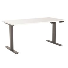 Agile Electric Height Adjustable Desk 1200 White/Black