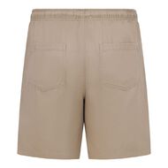 H&H Men's Elastic Waist Plain Drill Shorts