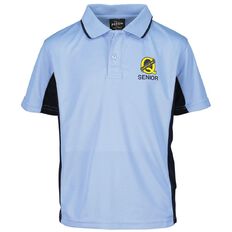 Schooltex Queenspark Senior Short Sleeve Polo with Transfer