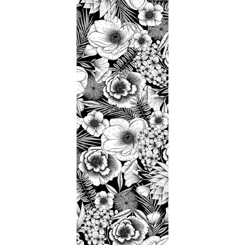 Cricut Joy Adhesive Patterned Deluxe Paper B&W Botanicals