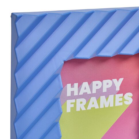 Happy Frames Large Ribbed 10x15 Purple