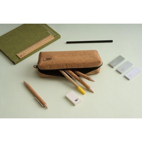 Desk Tribe Filled Cork Pencil Case Gift Set