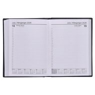 WS 2026 Diary A6 Date to Page Black