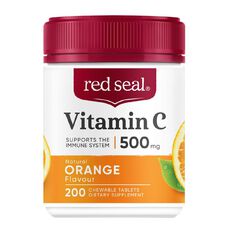 Red Seal Vitamin C Orange 500mg 200s